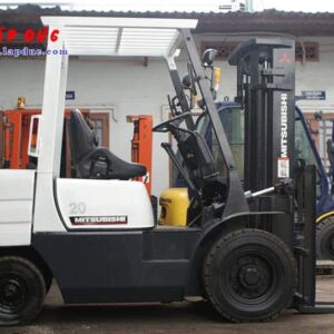 Xe nâng dầu cũ 2 tấn MITSUBISHI FD20 #F18B -09137 giá rẻ