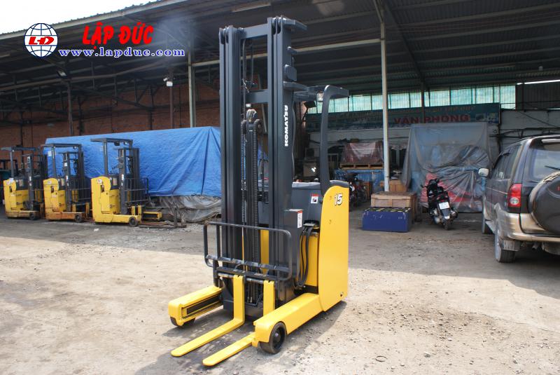 Xe nâng điện đứng lái KOMATSU 1.5 tấn FB15RL# 14 -146097