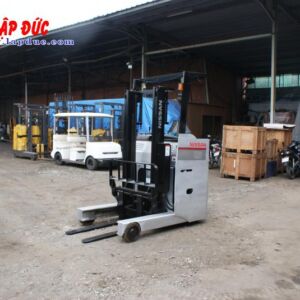Xe nâng điện đứng lái cũ NISSAN 1.5 tấn U01L15 # R1G-15470 giá rẻ