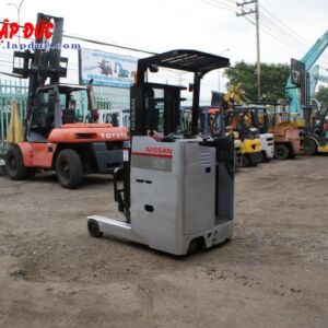 Xe nâng điện đứng lái NISSAN 1.5 tấn U01L15 # R1G-15470 giá rẻ