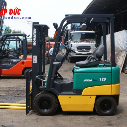 Xe nâng điện ngồi lái cũ 1.0 tấn KOMATSU FB10EX-11 # 811833