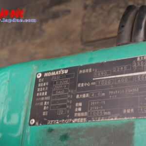 Xe nâng điện ngồi lái KOMATSU 3.0 tấn FB30-11