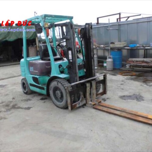 Xe nâng dầu MITSUBISHI 2 tấn FD20 # 06167 giá rẻ
