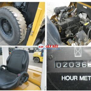 xe nâng xăng - ga 2.5 tấn TCM FG25T6