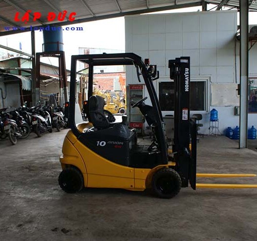 Xe nâng điện đứng lái 1 tấn KOMATSU FB10-12-841518