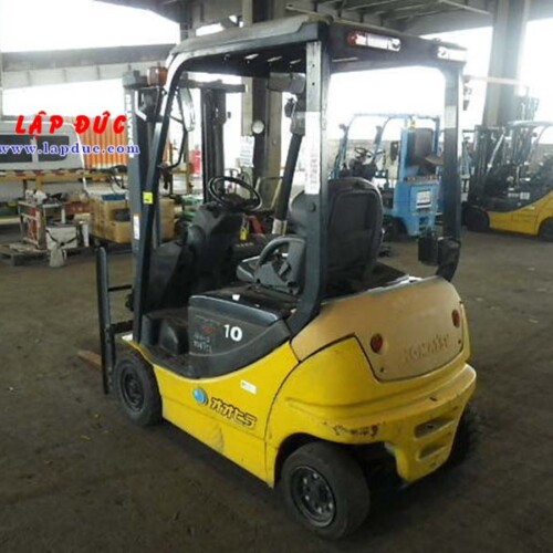 Xe nâng điện ngồi lái cũ KOMATSU 1 tấn FB10-12 834956 giá rẻ
