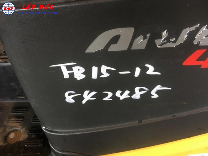 Xe nâng điện cũ KOMATSU ngồi lái 1.5 tấn FB15-12