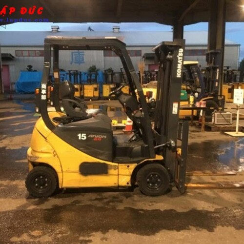 Xe nâng điện ngồi lái cũ KOMATSU 1.5 tấn FB15-12