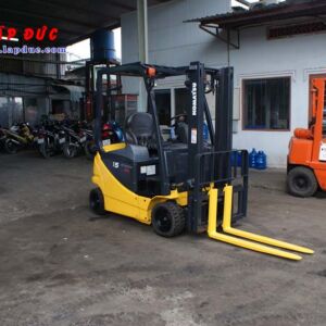 Xe nâng điện ngồi lái 1.5 tấn KOMATSU FB15-12 giá rẻ