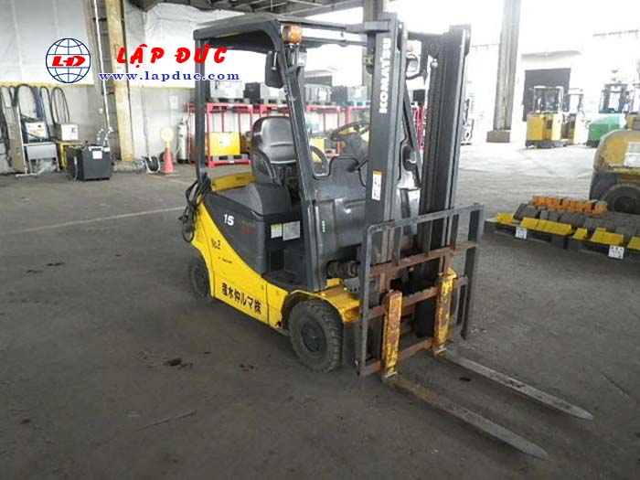 Xe nâng điện ngồi lái 1.5 tấn KOMATSU FB15-12 giá rẻ