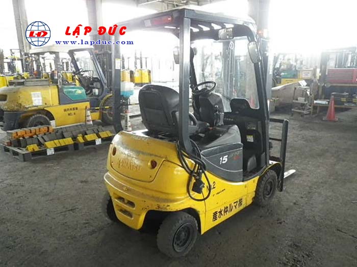 Xe nâng điện ngồi lái cũ 1.5 tấn KOMATSU FB15-12 giá rẻ