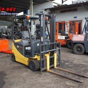 Xe nâng điện ngồi lái 1.5 tấn KOMATSU FB15-12 giá rẻ