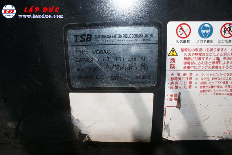 Xe nâng điện ngồi lái 1.5 tấn KOMATSU FB15EX-10