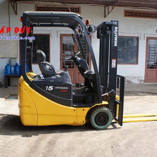 Xe nâng điện ngồi lái 1.5 tấn KOMATSU FB15M-12 giá rẻ