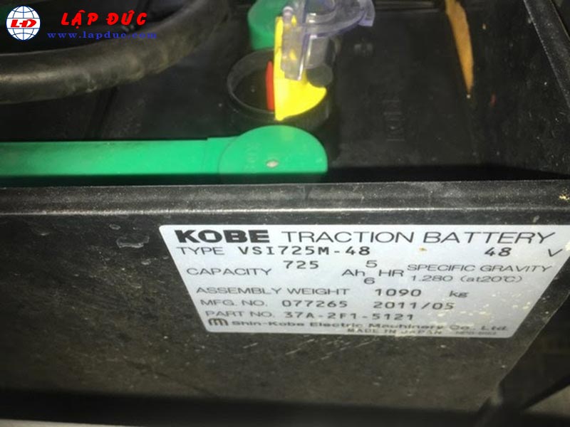 Xe nâng điện cũ KOMATSU ngồi lái 1.8 tấn FB18GF-12