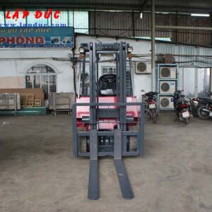 Xe nâng điện ngồi lái 2 tấn NISSAN QP02 # 002855