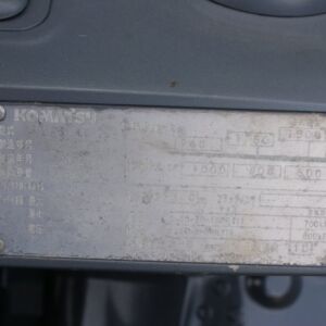 Xe nâng 1.5 tấn xăng KOMATSU FG15LC-20 # 653597 giá rẻ