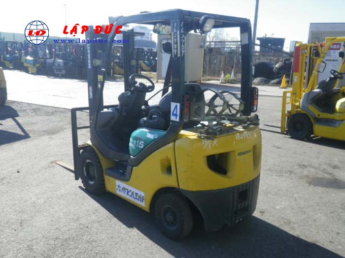 Xe nâng xăng cũ 1.5 tấn KOMATSU FG15T-18 # 644796 giá rẻ