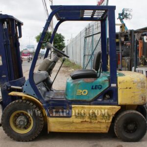 Xe nâng xăng cũ 2 tấn KOMATSU FG20C-12 giá rẻ