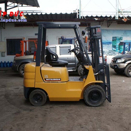 Xe nâng xăng cũ MITSUBISHI 1.5 tấn FG15 # 54137 giá rẻ