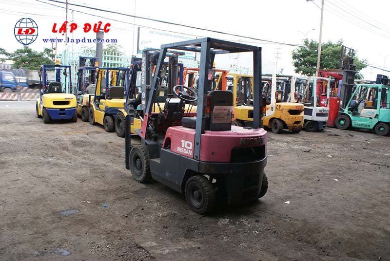 Xe Nâng Xăng 1 tấn NISSAN NJ01 # NJ01A10 - 117591