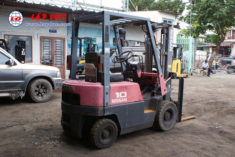 Xe Nâng Xăng 1 tấn NISSAN NJ01 # NJ01A10 - 117591