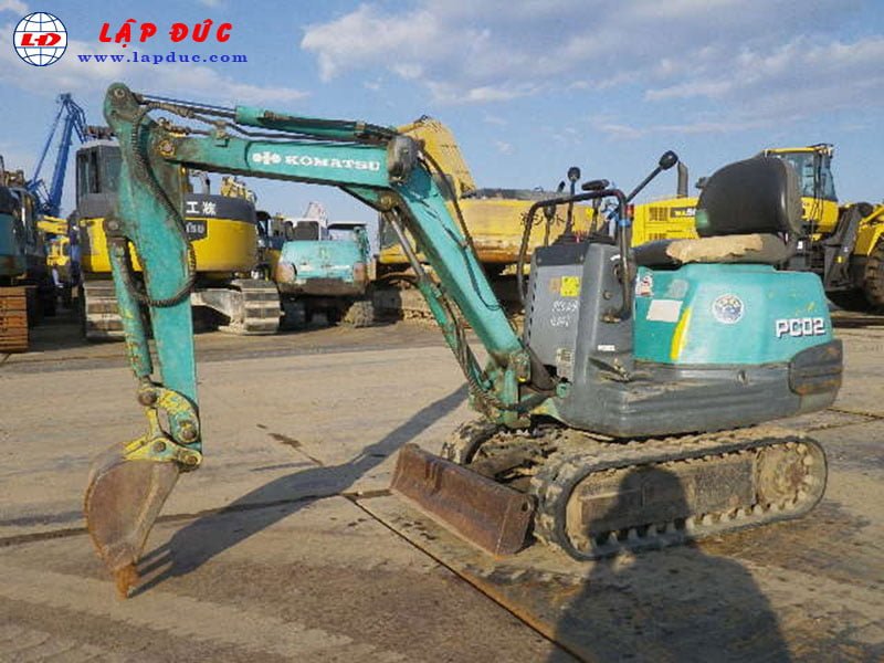 Xe cuốc KOMATSU PC02-1A