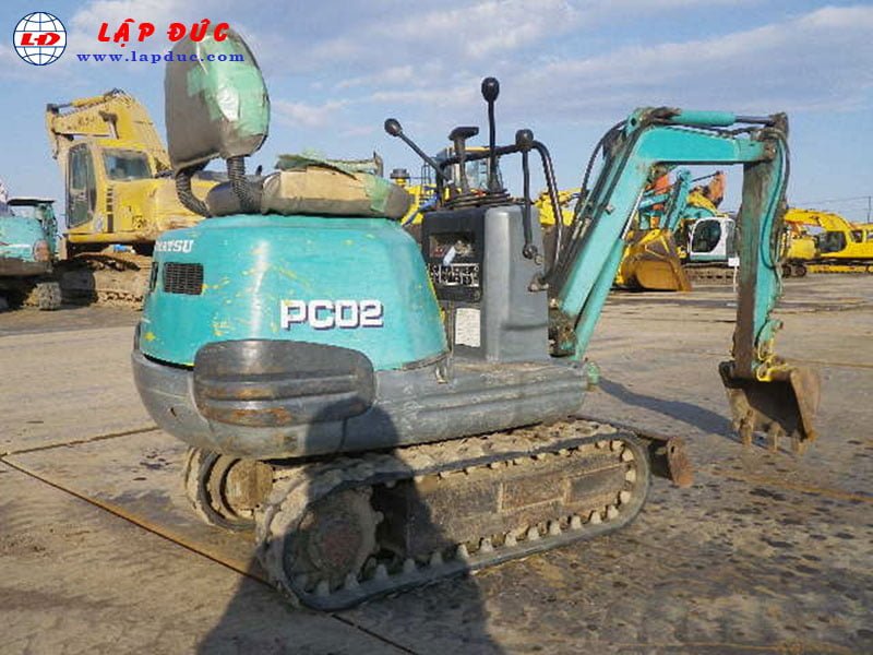 Xe cuốc KOMATSU PC02-1A