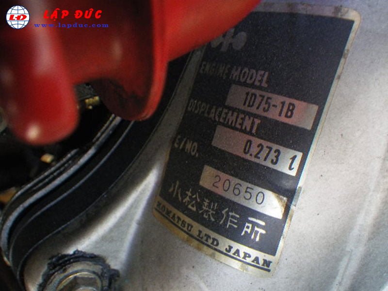 Xe cuốc KOMATSU PC02-1A