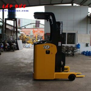 Xe nâng điện đứng lái cũ KOMATSU 1 tấn FB10RL-14 giá rẻ