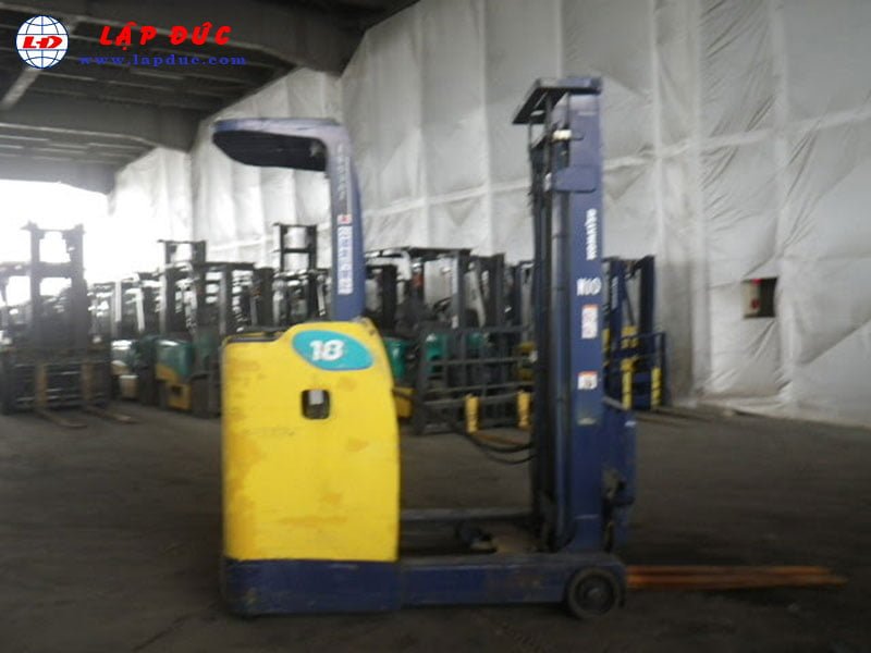 Xe nâng điện đứng lái cũ KOMATSU 1.8 tấn FB18RS-11
