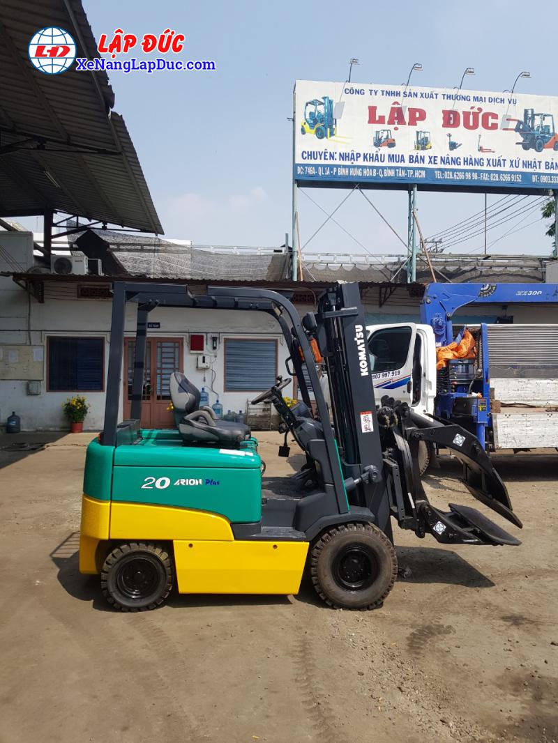 Xe nâng điện ngồi lái KOMATSU 2 tấn FB20EX-11