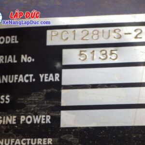 Xe cuốc KOMATSU 128US-2 # 5153