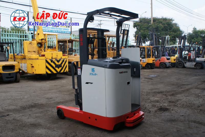 Xe nâng cũ động cơ điện 1.5 tấn NICHIYU FBR15 giá rẻ