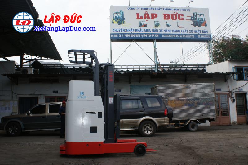 Xe nâng điện đứng lái NICHIYU 1.5 tấn FBR15 giá rẻ