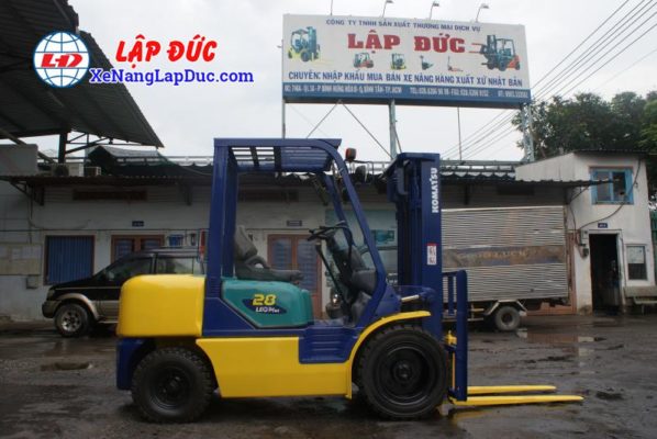 Xe Nâng Xăng 2.8 tấn KOMATSU FG28C-14