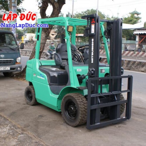 Xe Nâng MITSUBISHI 2.5 tấn KFG25D # 55012 chạy xăng