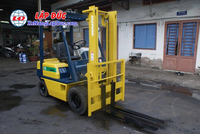 KOMATSU FG15-15 # 314549-0 Xe Nâng Xăng 1.5 Tấn KOMATSU FG15-15 # 314549