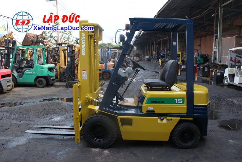 KOMATSU FG15-15 # 314549-3 Xe Nâng Xăng 1.5 Tấn KOMATSU FG15-15 # 314549