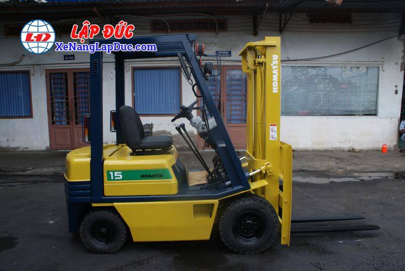 KOMATSU FG15-15 # 314549-7 Xe Nâng Xăng 1.5 Tấn KOMATSU FG15-15 # 314549
