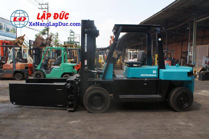 MITSUBISHI FD60 # 30866-3 Xe Nâng Máy Dầu 6 Tấn MITSUBISHI FD60 # 30866