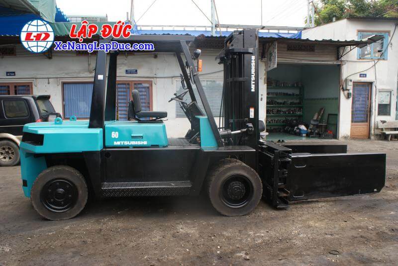 MITSUBISHI FD60 # 30866-7 Xe Nâng Máy Dầu 6 Tấn MITSUBISHI FD60 # 30866