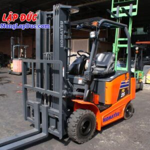 Xe Nâng Điện Ngồi Lái 2.5 Tấn KOMATSU FB25-12