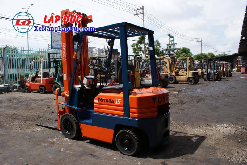 TOYOTA 5FG15 # 10458-5 Xe Nâng Xăng 1.5 Tấn TOTOTA 40-5FG15 # 10458