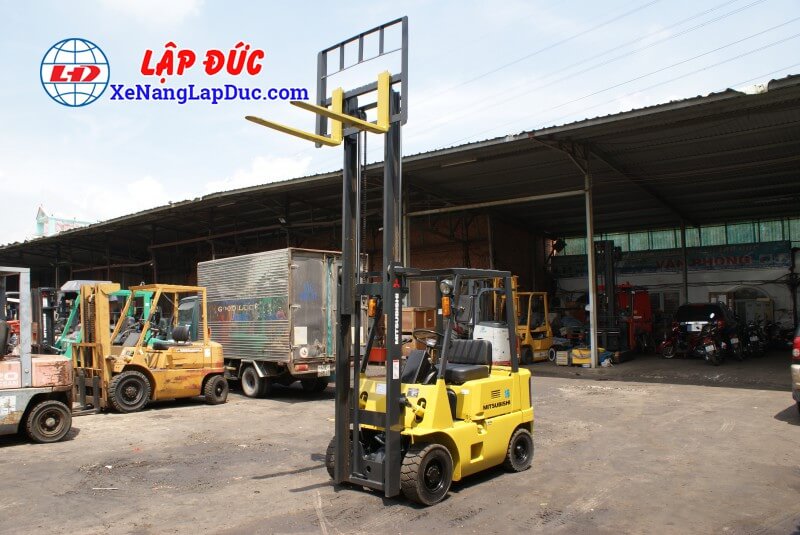 MITSUBISHI KFG15-51001-15 Xe Nâng Xăng 1.5 tấn MITSUBISHI KFG15 # KF2A-51001