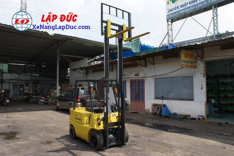 MITSUBISHI KFG15-51001-16 Xe Nâng Xăng 1.5 tấn MITSUBISHI KFG15 # KF2A-51001