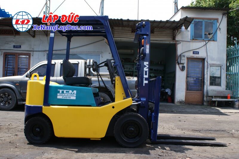 TCM FG15N2 # 2577433-8 Xe Nâng Xăng 1.5 tấn Cũ TCM FG15N2# 2577433