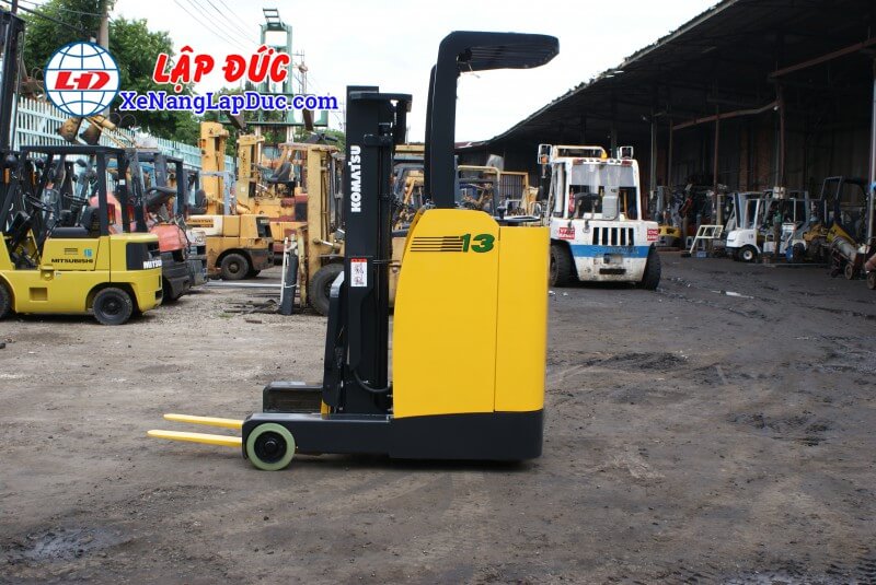 KOMATSU-FB13RS-12-#-89635-1 Xe Nâng Điện Đứng Lái KOMATSU FB13RS-12
