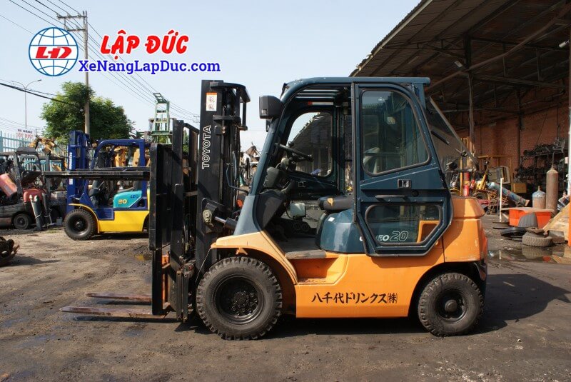 TOYOTA-7FGL20-#-13734-11 Xe Nâng Máy Xăng TOYOTA 7FGL20 # 13734