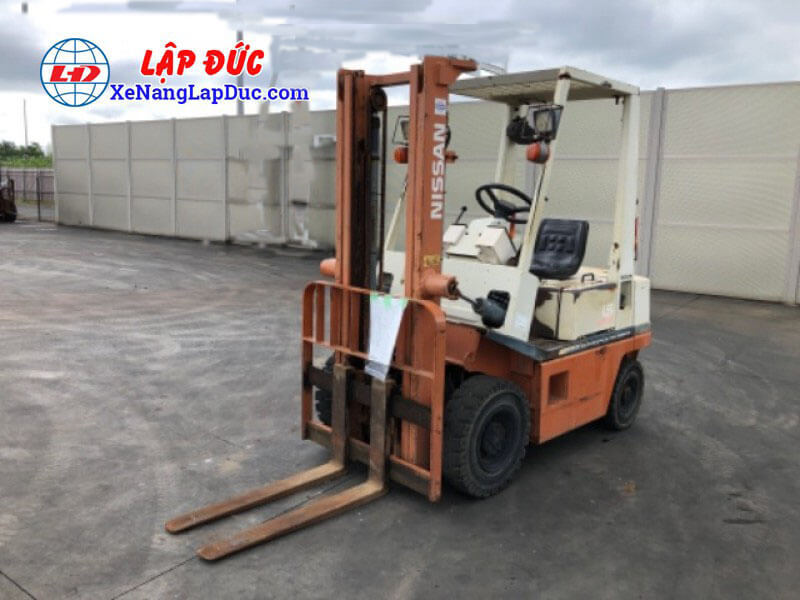 EH01M15-Serial-EH01-000161-0 Xe Nâng Dầu 1.5 Tấn Nissan EH01M15 # 000161